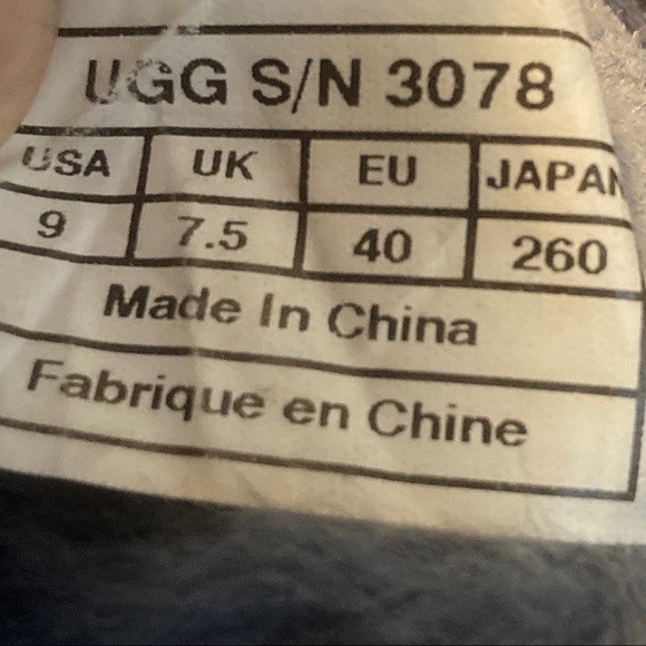 Ugg Denim Textile & Lt. Blue Suede Casual Sneakers Size 9 - Picture 12 of 12